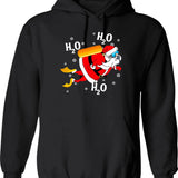 Funny Distressed Retro Vintage Ferret Mom Hoodie - Black