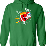 Funny Distressed Retro Vintage Ferret Mom Hoodie - Green