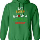 Funny Fruitcake Christmas Quote With Retro Woman Hoodie - Green