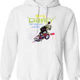 Funny Gift Chasing Shadows Music Hoodie - Sarcastic Humor Graphic Hoodie - White