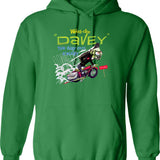 Funny Gift Chasing Shadows Music Hoodie - Sarcastic Humor Graphic Hoodie - Green
