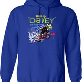 Funny Gift Chasing Shadows Music Hoodie - Sarcastic Humor Graphic Hoodie - Blue