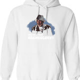 Funny Gift Golden Earring Cute Gifts Hoodie - White