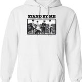 Funny Gift One More Light Vintage Fans Gift Vintage Rock Metal Band Hoodie - White