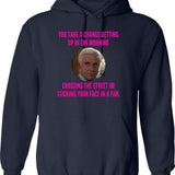 Funny Gifts For Jolly Rogers Retro Vintage Hoodie - Navy