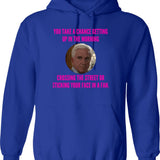 Funny Gifts For Jolly Rogers Retro Vintage Hoodie - Blue