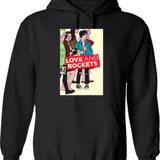 Funny Gifts Long Sleeve Ohana Coffee Vintage Photograp Hoodie - Black