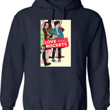Funny Gifts Long Sleeve Ohana Coffee Vintage Photograp Hoodie - Navy