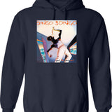 Funny Gifts Nein Doch Ohh Long Sleeve Louis De Funes Special Present Vintage Retro Hoodie - Navy