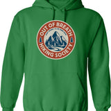 Funny Hiking Design - It's Only Another Half Mile Or So Hoodie - Green