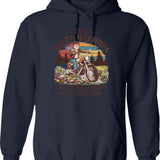 Funny I'll Be In My Office Costume Driver Trucker Dad Hoodie - Navy