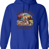 Funny I'll Be In My Office Costume Driver Trucker Dad Hoodie - Blue