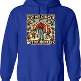 Funny I'm Single Want My Number Hoodie - Blue