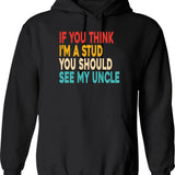 Funny Idioms Not My Circus Not My Monkeys Humorous Sayings Hoodie - Black