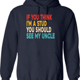 Funny Idioms Not My Circus Not My Monkeys Humorous Sayings Hoodie - Navy