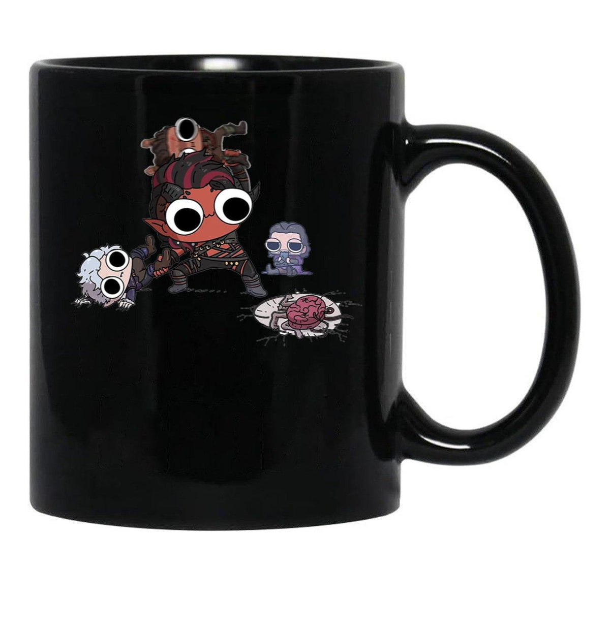 Funny Karlach Black Coffee Mug, Gift Coffee Mug - Black