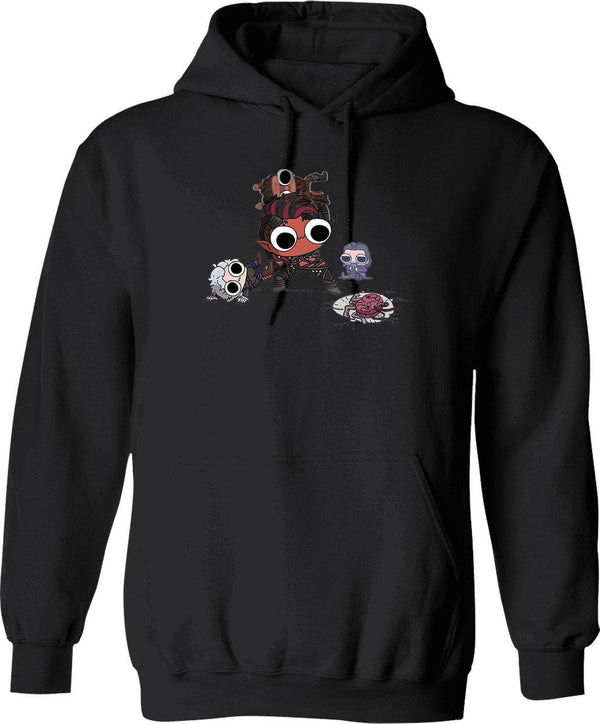Funny Karlach Graphic Pullover Hoodie - Black