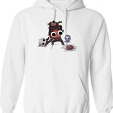 Funny Karlach Graphic Pullover Hoodie - White