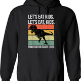 Funny Let That Shit Go Buddha Funny Yoga Meditation Hoodie - Black
