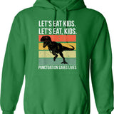 Funny Let That Shit Go Buddha Funny Yoga Meditation Hoodie - Green