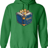 Funny Let's Eat Kids Punctuation Saves Lives Grammar Hoodie - Green