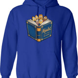 Funny Let's Eat Kids Punctuation Saves Lives Grammar Hoodie - Blue