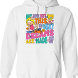 Funny Life Thomas Sankara Vintage Style Art Hoodie - White