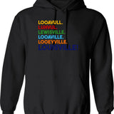 Funny Lizzie Hoodie - Sarcastic Humor Graphic Hoodie - Black