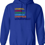 Funny Lizzie Hoodie - Sarcastic Humor Graphic Hoodie - Blue