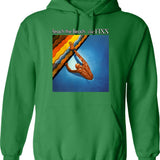 Funny Machinist Vintage Dial Caliper Patent Print Drawing Hoodie - Green
