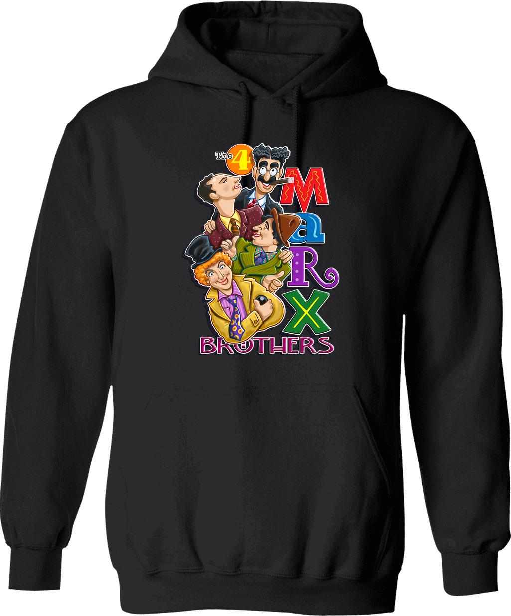 Funny Man Love And Rockets Retro Vintage Hoodie - Black