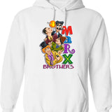 Funny Man Love And Rockets Retro Vintage Hoodie - White