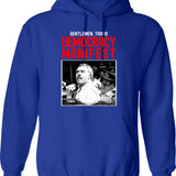 Funny Meals On Wheels Hoodie - Sarcastic Humor Graphic Hoodie - Blue