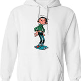 Funny Meme This Is Democracy Manifest - Succulent Chinese Meal Guy Arrested Hoodie - White