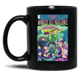 Funny Men Msi Comic Classic Fan Black Coffee Mug, Gift Coffee Mug