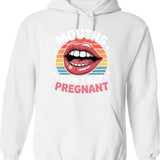 Funny Mountain Climber Rock Climbing Girl Hoodie - White