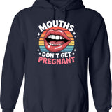 Funny Mountain Climber Rock Climbing Girl Hoodie - Navy
