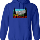 Funny Mouths Don't Get Pregnant Inappropriate Hoodie - Blue