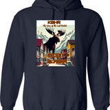 Funny Northern Exposure Cicely Alaska Classic Graphic Pullover Hoodie - Navy