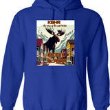 Funny Northern Exposure Cicely Alaska Classic Graphic Pullover Hoodie - Blue