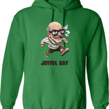 Funny Nutcracker Vintage Christmas Nutcracker Crushing It Hoodie - Green