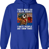 Funny Only Judy Can Judge Me Retro Vintage Hoodie - Blue