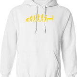 Funny Pickleball. Dink Player Usa Vintage Retro Hoodie - White