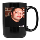 Funny Punktify Sal Vulcano Meme Black Coffee Mug, Gift Coffee Mug