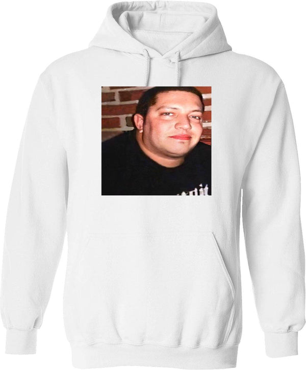 Funny Punktify Sal Vulcano Meme Graphic Pullover Hoodie - White