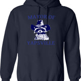 Funny Racoon Let's Do Crimes Cute Trash Animals Men Hoodie - Navy