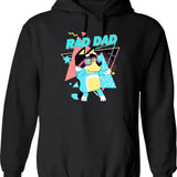 Funny Racoon Mayor Of Yapsville Hoodie - Sarcastic Humor Graphic Hoodie - Black