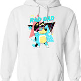 Funny Racoon Mayor Of Yapsville Hoodie - Sarcastic Humor Graphic Hoodie - White