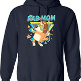 Funny Rad Dad Fathers Day Cool Dad Hoodie - Navy