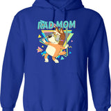 Funny Rad Dad Fathers Day Cool Dad Hoodie - Blue